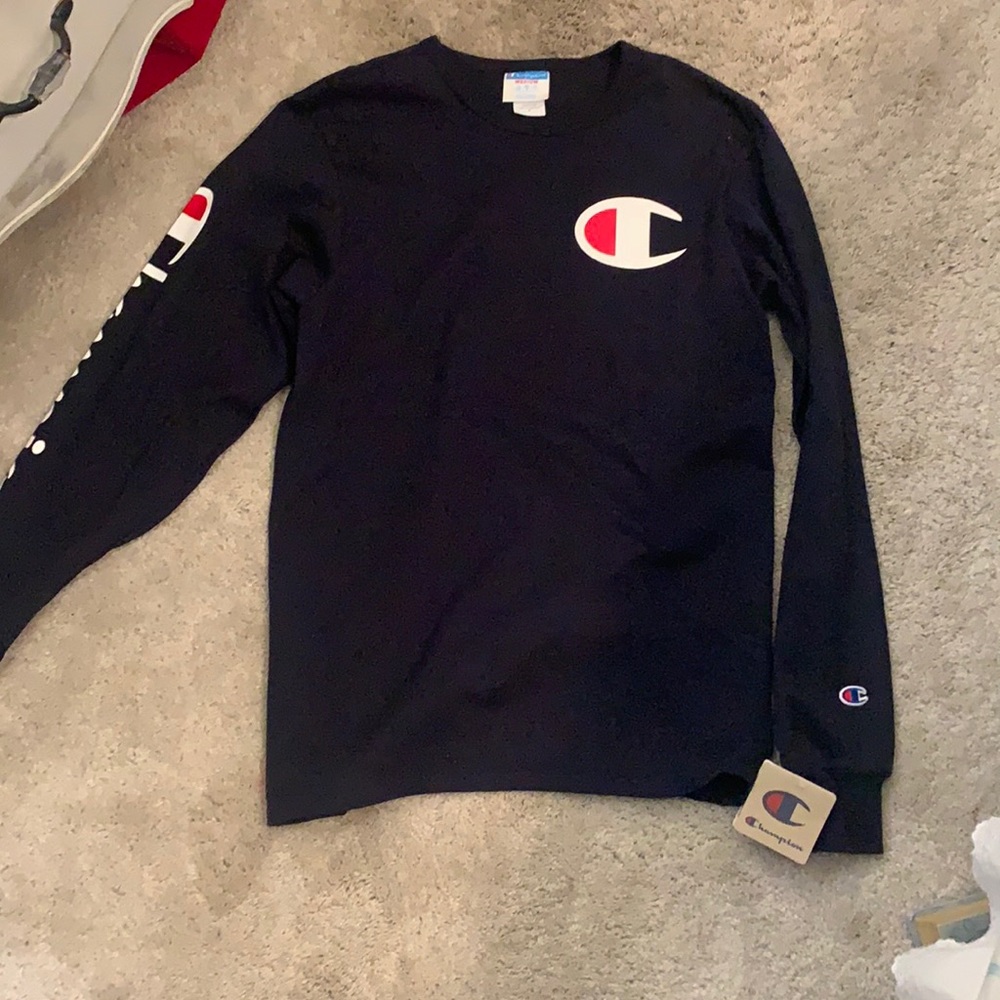 champion long sleeve- never worn, new w tags